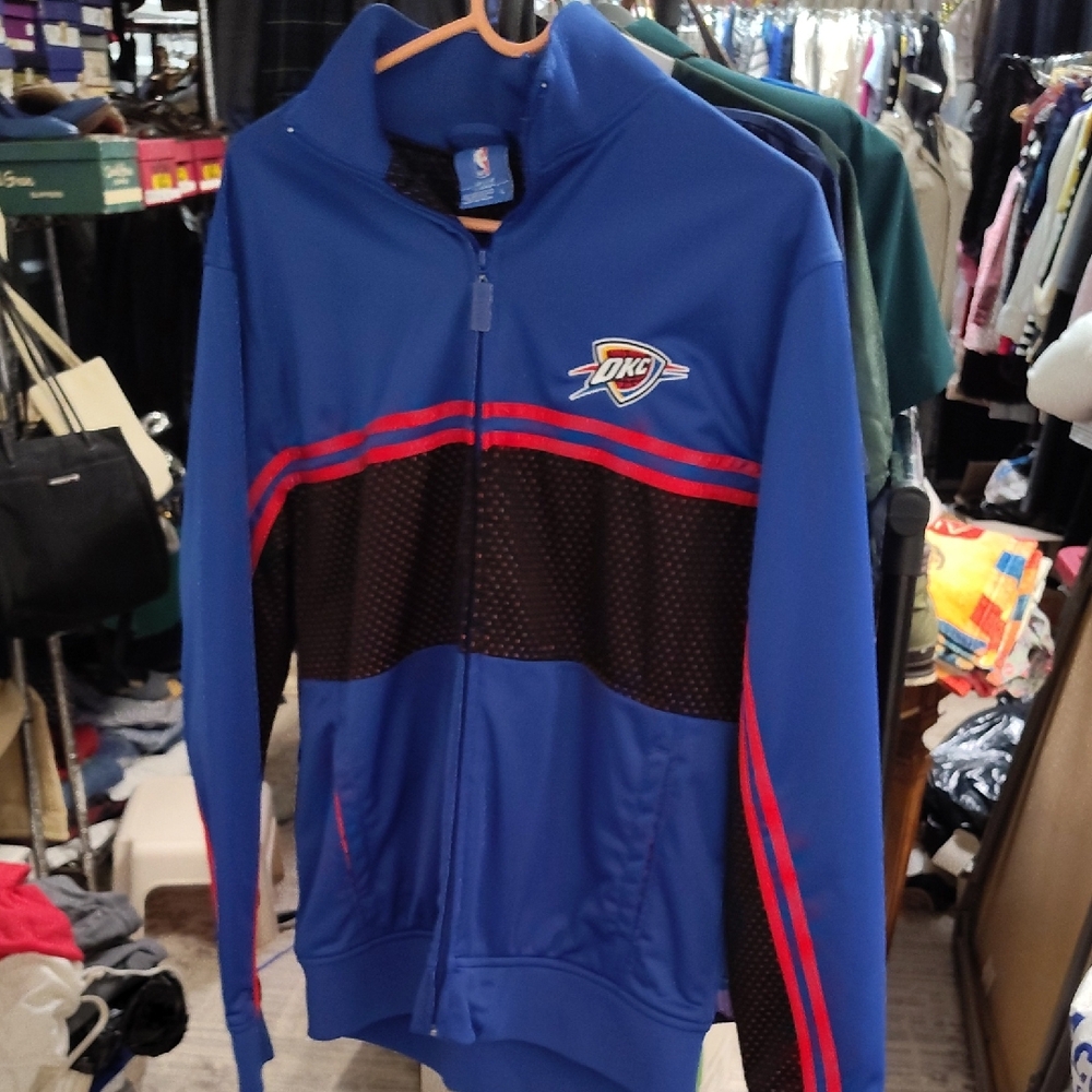 Unk Blue and Black Varsity Jacket